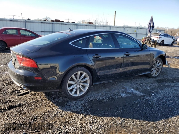 2014 Audi A7 Prestige with VIN WAU2MAFC9EN093287, listed as a Copart auction lot 86430124 with 157,212 mi miles and Salvage title. Bid and sale history available at DreamBid. Image 3.