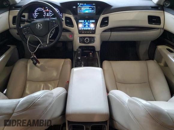 2014 Acura RLX Advance with VIN JH4KC1F90EC000564, listed as a Copart auction lot 59930075 with 190,933 mi miles and Salvage title. Bid and sale history available at DreamBid. Image 8.