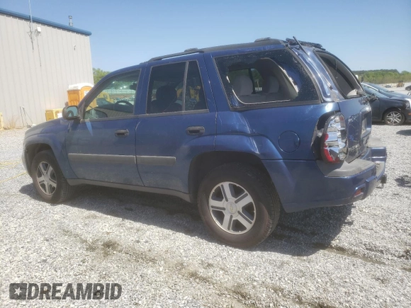 2005 Chevrolet TrailBlazer LS with VIN 1GNDS13S452221697, listed as a Copart auction lot 51628635 with 172,866 mi miles and Salvage Title. Bid and sale history available at DreamBid. Image 2.