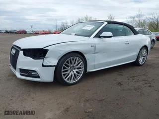 2015 Audi S5 Premium Plus with VIN WAUCGAFH2FN009433, listed as a IAAI auction lot 42034153 with 104,859 mi miles. Bid and sale history available at carsss.com. Image 18.