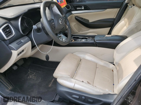 2016 Nissan Maxima SR with VIN 1N4AA6AP9GC447540, listed as a Copart auction lot 60861815 with 127,420 mi miles and Salvage title. Bid and sale history available at DreamBid. Image 7.