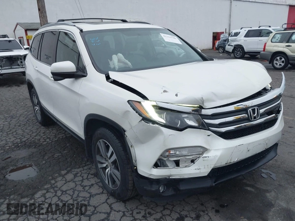 2016 Honda Pilot EX-L with VIN 5FNYF6H78GB092265, listed as a IAAI auction lot 41312700 with 52,101 mi miles. Bid and sale history available at carsss.com. Image 6.