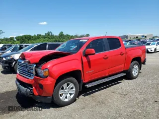 2018 GMC Canyon 4WD All Terrain with VIN 1GTG6CENXJ1321610, listed as a Copart auction lot 62643315 with 41,621 mi miles and Salvage title. Bid and sale history available at DreamBid. Image 1.