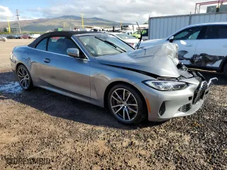2024 BMW 4 Series 430i with VIN WBA23AT07RCR83768, listed as a Copart auction lot 81619294 with 0 mi miles and Clean Title. Bid and sale history available at carsss.com. Image 4.
