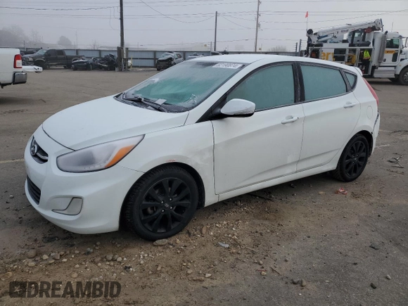 2016 Hyundai Accent Sport with VIN KMHCU5AE3GU239968, listed as a Copart auction lot 82190874 with 59,532 mi miles and Salvage Title. Bid and sale history available at carsss.com. Image 1.