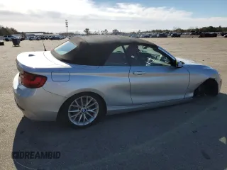 2016 BMW 2 Series 228i xDrive with VIN WBA1L9C57GV767345, listed as a Copart auction lot 45226505 with 78,327 mi miles and Salvage Title. Bid and sale history available at carsss.com. Image 3.