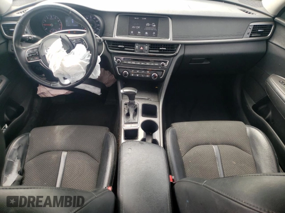 2018 Kia Optima S with VIN 5XXGT4L35JG247016, listed as a Copart auction lot 49887855 with 116,295 mi miles and Salvage title. Bid and sale history available at DreamBid. Image 8.