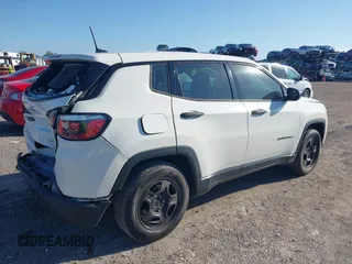 2020 Jeep Compass Sport с VIN 3C4NJCAB9LT134159, выставлен на аукционе IAAI как лот 42590521 с пробегом 57 507 миль миль и . История ставок и продаж доступна на DreamBid. Изображение 4.