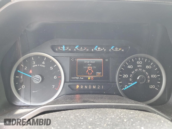 2017 Ford F-150 XL с VIN 1FTEX1EP9HKC83320, выставлен на аукционе Copart как лот 62412895 с пробегом 117 721 миль миль и Списание • Salvage title. История ставок и продаж доступна на DreamBid. Изображение 9.