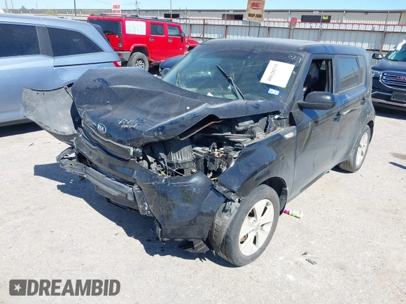 2014 Kia Soul with VIN KNDJN2A26E7069064, listed as a IAAI auction lot 40628119 with 1 mi miles. Bid and sale history available at carsss.com. Image 2.