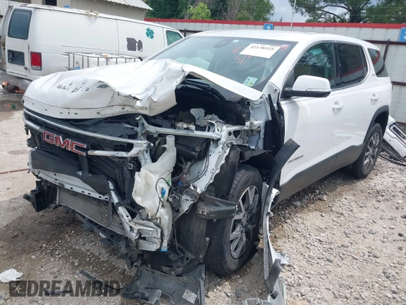 2022 GMC Acadia SLE с VIN 1GKKNKL48NZ181456, выставлен на аукционе IAAI как лот 42138525 с пробегом 68 355 миль миль и . История ставок и продаж доступна на DreamBid. Изображение 2.