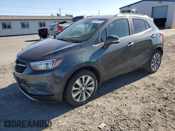 2017 Buick Encore Preferred with VIN KL4CJASB8HB051092, listed as a Copart auction lot 62181165 with 94,475 mi miles and Salvage title. Bid and sale history available at DreamBid. Image 1.