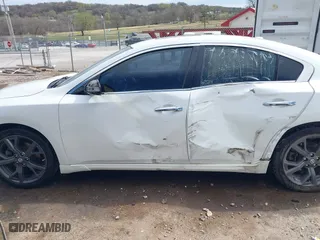 2014 Nissan Maxima 3.5 SV w/Sport Pkg with VIN 1N4AA5AP7EC447012, listed as a IAAI auction lot 41854199 with 219,367 mi miles. Bid and sale history available at carsss.com. Image 14.