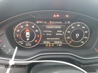 2018 Audi A5 Sportback Premium Plus with VIN WAUENCF57JA098481, listed as a Copart auction lot 38524434 with 49,740 mi miles. Bid and sale history available at carsss.com. Image 9.