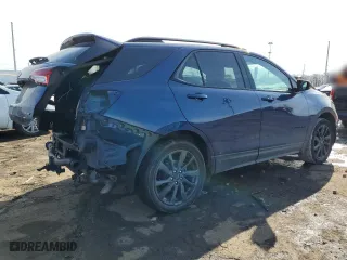 2022 Chevrolet Equinox RS with VIN 3GNAXWEV6NS115278, listed as a Copart auction lot 46452915 with 32,352 mi miles and Non Repairable. Bid and sale history available at carsss.com. Image 3.