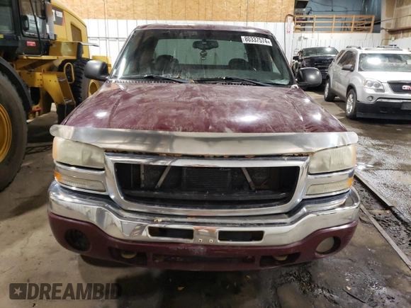 2003 GMC Sierra 1500HD SLE z VIN 1GTGK13U83F126895, wystawiony jako Copart lot #80337574 z przebiegiem Nie podano mil oraz Tytuł czysty. Historia ofert i sprzedaży dostępna na DreamBid. Obrazek 5.