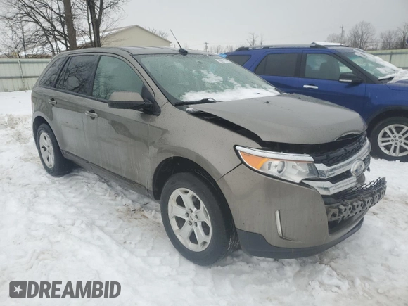 2014 Ford Edge SEL z VIN 2FMDK4JC8EBB40553, wystawiony jako Copart lot #55976405 z przebiegiem 104 903 mil mil oraz Nie do naprawy • Non repairable. Historia ofert i sprzedaży dostępna na DreamBid. Obrazek 4.