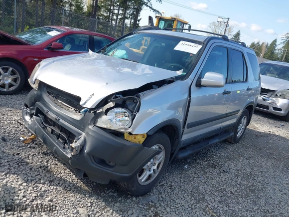 2004 Honda CR-V EX with VIN JHLRD78804C011733, listed as a IAAI auction lot 41958497 with 132,216 mi miles. Bid and sale history available at carsss.com. Image 18.