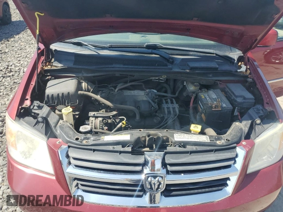 2010 Dodge Grand Caravan SXT with VIN 2D4RN5D1XAR389037, listed as a Copart auction lot 53931905 with 169,794 mi miles and Salvage Title. Bid and sale history available at DreamBid. Image 12.