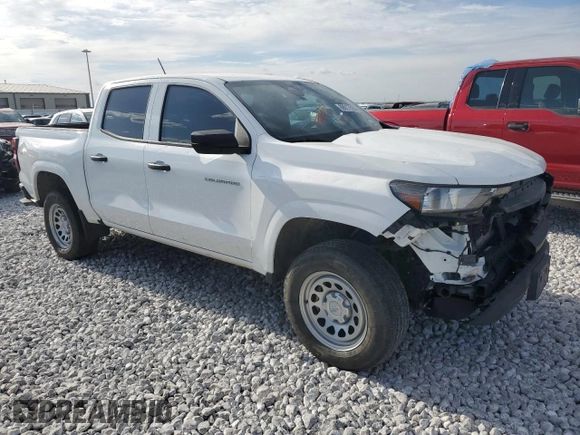 2023 Chevrolet Colorado 4WD Work Truck with VIN 1GCPTBEK6P1164370, listed as a Copart auction lot 88017625 with 34,139 mi miles and Salvage title. Bid and sale history available at DreamBid. Image 4.
