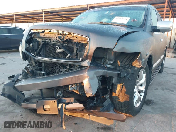 2004 Infiniti QX56 with VIN 5N3AA08A44N802481, listed as a IAAI auction lot 41655751 with 0 mi miles. Bid and sale history available at carsss.com. Image 6.