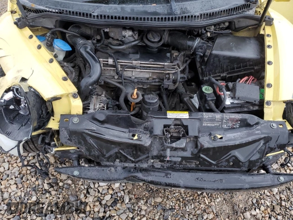 2006 Volkswagen Beetle with VIN 3VWPR31C26M423731, listed as a Copart auction lot 78546224 with 135,962 mi miles and Salvage Title. Bid and sale history available at DreamBid. Image 11.