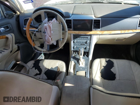 2011 Lincoln MKZ with VIN 3LNHL2GC4BR775387, listed as a Copart auction lot 41779515 with Not Provided miles and Salvage Title. Bid and sale history available at carsss.com. Image 8.