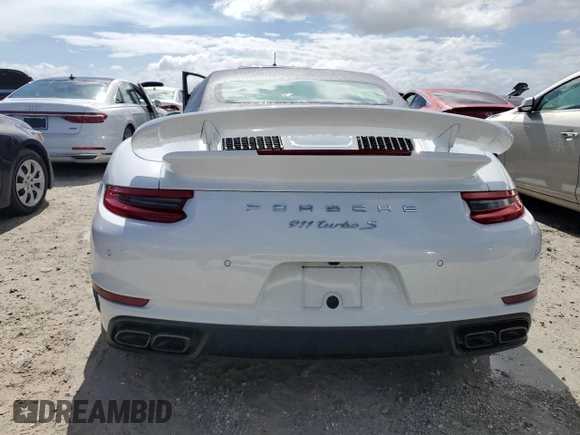 2019 Porsche 911 Turbo S with VIN WP0CD2A93KS144403, listed as a Copart auction lot 74988704 with Not Provided miles and Non Repairable. Bid and sale history available at DreamBid. Image 6.