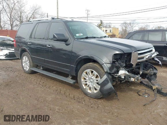 2014 Ford Expedition Limited z VIN 1FMJU1K56EEF32463, wystawiony jako IAAI lot #41749524 z przebiegiem 194 255 mil mil oraz . Historia ofert i sprzedaży dostępna na DreamBid. Obrazek 1.