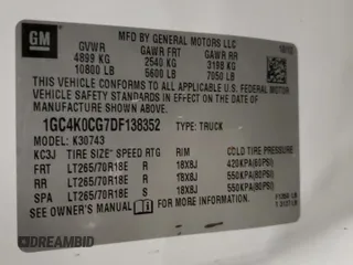 2013 Chevrolet Silverado 3500HD SRW LT with VIN 1GC4K0CG7DF138352, listed as a Copart auction lot 84374374 with 224,485 mi miles and Salvage Title. Bid and sale history available at carsss.com. Image 12.