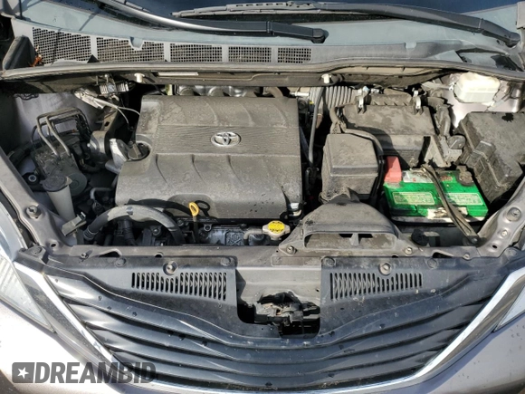 2012 Toyota Sienna LE AAS with VIN 5TDKK3DCXCS205335, listed as a Copart auction lot 51278835 with 112,618 mi miles and Salvage Title. Bid and sale history available at carsss.com. Image 12.