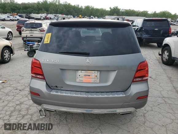 2015 Mercedes-Benz GLK 350 with VIN WDCGG5HB6FG440814, listed as a Copart auction lot 54490295 with 111,409 mi miles and Clean Title. Bid and sale history available at DreamBid. Image 6.