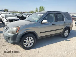 2006 Honda CR-V EX with VIN JHLRD78896C041512, listed as a Copart auction lot 51493205 with Not Provided miles and Salvage Title. Bid and sale history available at carsss.com. Image 1.