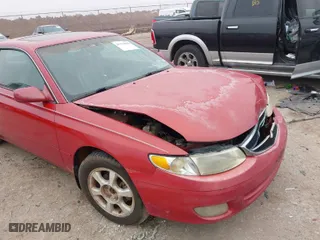 2000 Toyota Camry Solara SE with VIN 2T1CF22P7YC324758, listed as a IAAI auction lot 41422880 with 296,887 mi miles. Bid and sale history available at carsss.com. Image 12.