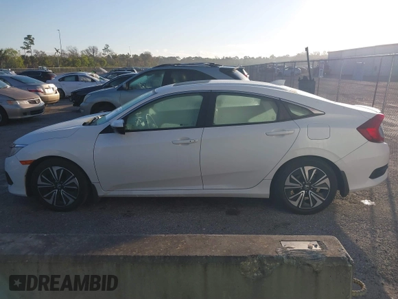 2017 Honda Civic Sedan EX-L with VIN 19XFC1F75HE032229, listed as a IAAI auction lot 41456959 with 137,386 mi miles. Bid and sale history available at carsss.com. Image 14.