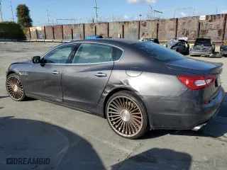 2015 Maserati Quattroporte S Q4 with VIN ZAM56RRA7F1153980, listed as a Copart auction lot 42507614 with 38,424 mi miles. Bid and sale history available at carsss.com. Image 2.