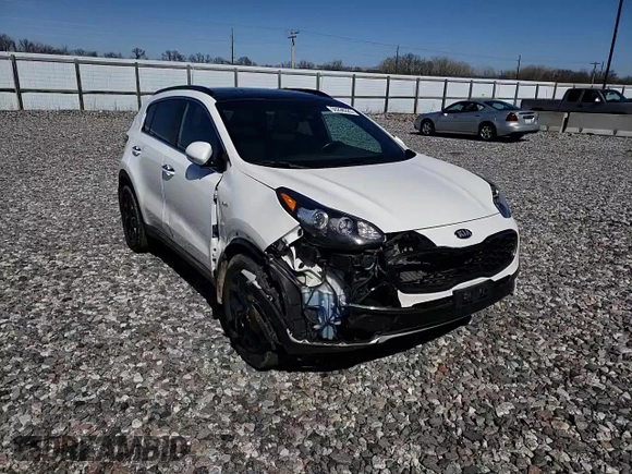 2020 Kia Sportage S with VIN KNDP6CAC3L7743593, listed as a Copart auction lot 50298225 with 91,611 mi miles and Salvage Title. Bid and sale history available at carsss.com. Image 14.