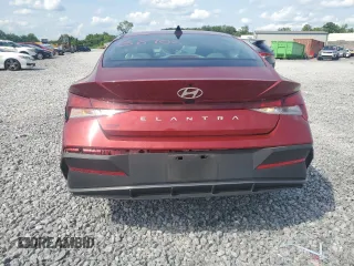 2024 Hyundai Elantra SEL с VIN KMHLM4DGXRU702876, выставлен на аукционе Copart как лот 57365325 с пробегом 12 520 миль миль и Списание • Salvage title. История ставок и продаж доступна на DreamBid. Изображение 6.