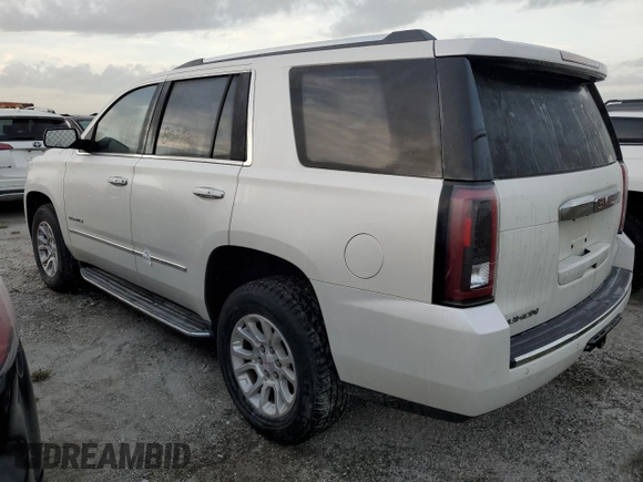 2017 GMC Yukon Denali with VIN 1GKS2CKJ8HR268378, listed as a Copart auction lot 76104244 with 85,285 mi miles and Non Repairable. Bid and sale history available at DreamBid. Image 2.