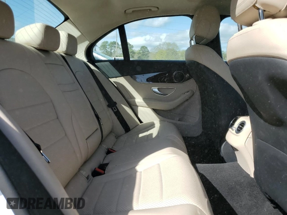 2020 Mercedes-Benz C with VIN W1KWF8DB5LR593475, listed as a Copart auction lot 49991955 with 33,108 mi miles and Salvage Title. Bid and sale history available at carsss.com. Image 10.
