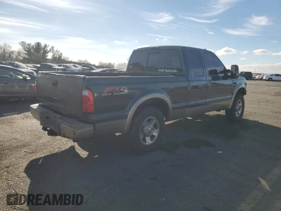2008 Ford F-350 XL with VIN 1FTWX31RX8EA50942, listed as a Copart auction lot 80255314 with 63,696 mi miles and Salvage Title. Bid and sale history available at DreamBid. Image 3.