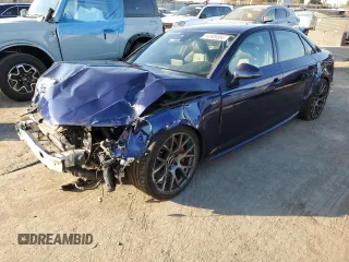 2018 Audi S4 Premium Plus with VIN WAUB4AF47JA145008, listed as a Copart auction lot 84908084 with 64,700 mi miles and Salvage Title. Bid and sale history available at carsss.com. Image 1.