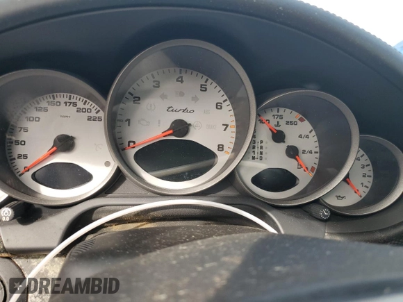 2007 Porsche 911 Turbo with VIN WP0AD299X7S785034, listed as a Copart auction lot 75624884 with Not Provided miles and Non Repairable. Bid and sale history available at DreamBid. Image 9.