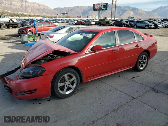 2009 Chevrolet Impala LT with VIN 2G1WT57N191265262, listed as a Copart auction lot 80984574 with Not Provided miles and Salvage Title. Bid and sale history available at DreamBid. Image 1.