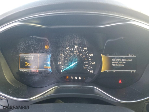 2017 Ford Fusion SE with VIN 3FA6P0H76HR177502, listed as a Copart auction lot 42289175 with 115,200 mi miles and Salvage Title. Bid and sale history available at carsss.com. Image 9.