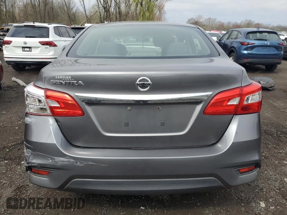 2016 Nissan Sentra S with VIN 3N1AB7AP3GY327806, listed as a Copart auction lot 53202715 with 109,523 mi miles and Salvage Title. Bid and sale history available at carsss.com. Image 6.
