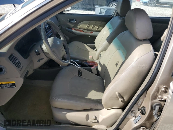 2005 Hyundai Sonata GLS with VIN KMHWF35H05A138062, listed as a Copart auction lot 51314405 with 56,596 mi miles and Salvage Title. Bid and sale history available at carsss.com. Image 7.