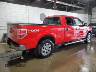 2013 Ford F-150 XL with VIN 1FTFW1ET8DFC42913, listed as a Copart auction lot 46735045 with 177,312 mi miles and Clean Title. Bid and sale history available at carsss.com. Image 3.