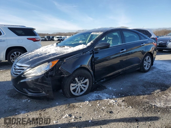 2013 Hyundai Sonata GLS with VIN 5NPEB4AC9DH523123, listed as a Copart auction lot 82388744 with 121,369 mi miles and Clean Title. Bid and sale history available at carsss.com. Image 1.