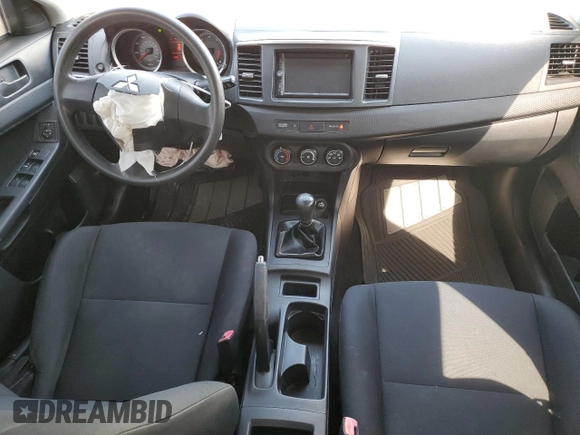 2009 Mitsubishi Lancer DE with VIN JA3AU16U29U018321, listed as a Copart auction lot 55374914 with 147,694 mi miles and Salvage Title. Bid and sale history available at carsss.com. Image 8.